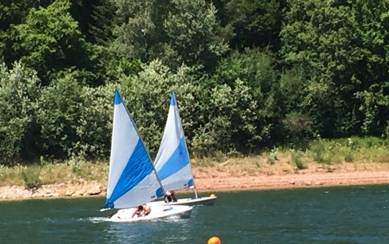 Match-Race auf der Nagoldtalsperre